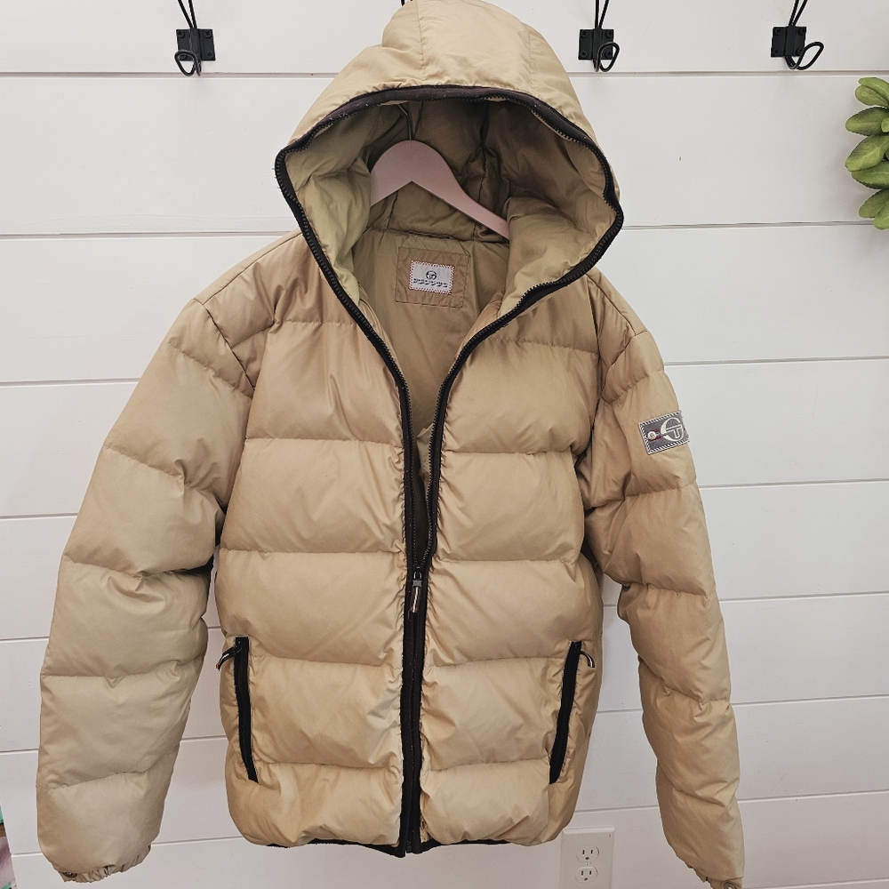 Sergio Tacchini puffer down jacket sz M